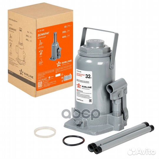 Домкрат бутылочный AJ-B-32S airline