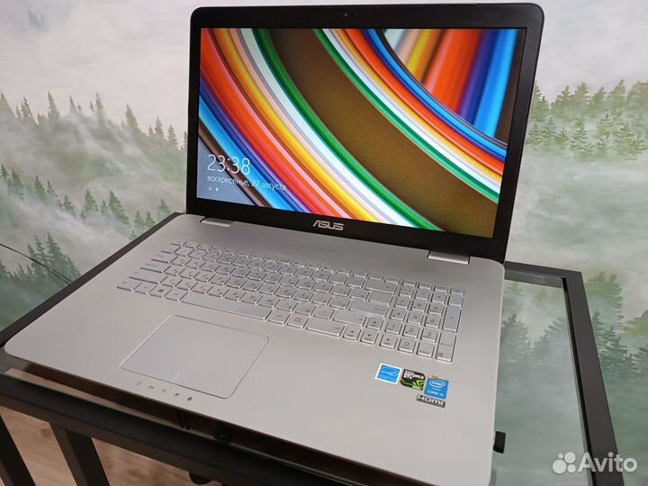Ноутбук 17 дюймов Asus N751J