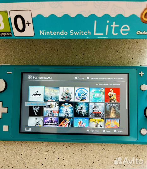 Чип Nintendo Switch Lite + Установка Игр