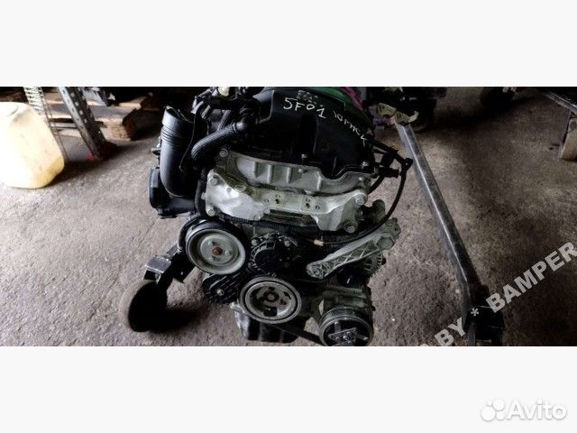 EP6 Двигатель к Peugeot 408, 2014 г. 1.6 л, бензин