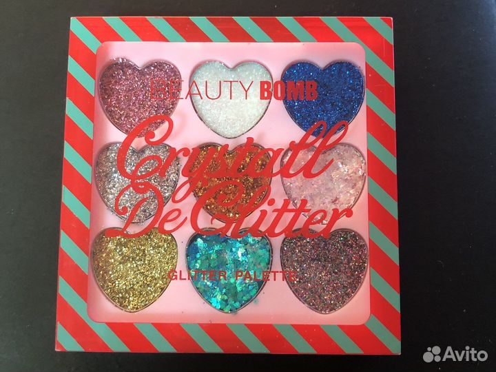 Палетка глитеров beauty bomb