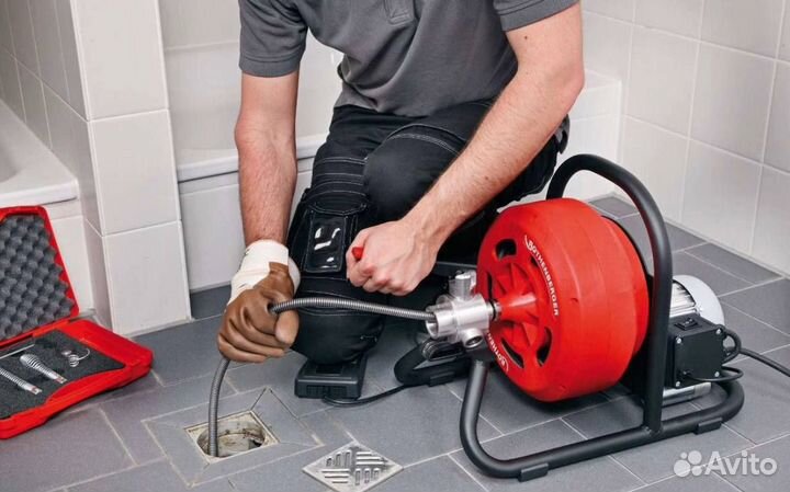 Устранение засоров Прочистка Канализации