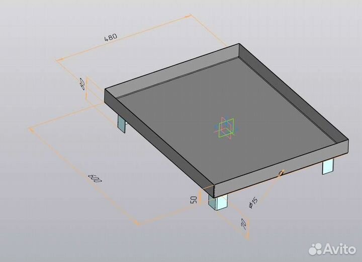 Гибка листового металла до 12мм