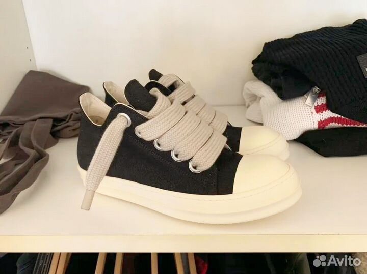 Rick Owens Jumbo Low Ramones Оригинал