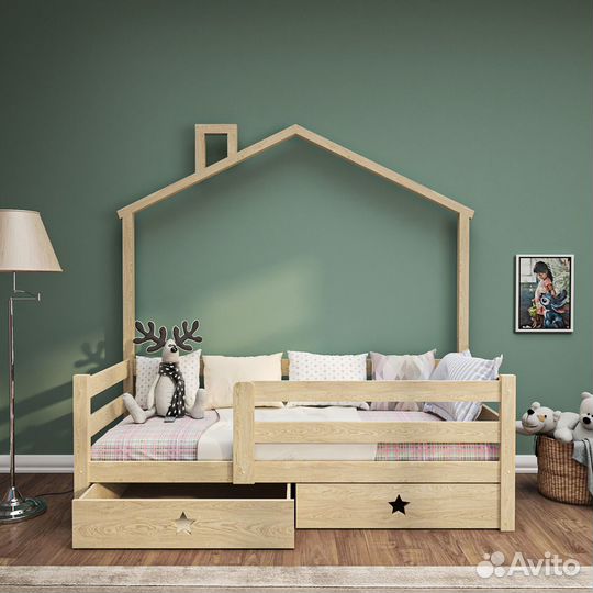 Детская кровать домик