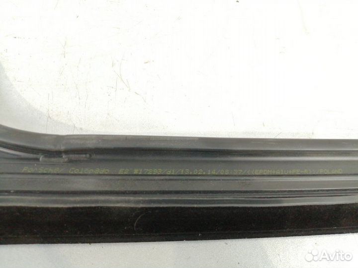 Уплотнительная резинка стекла двери задняя правая