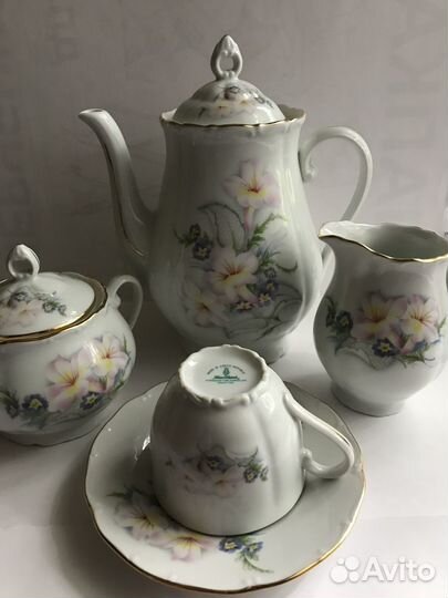Чайный сервис на 5 персон, Чехия