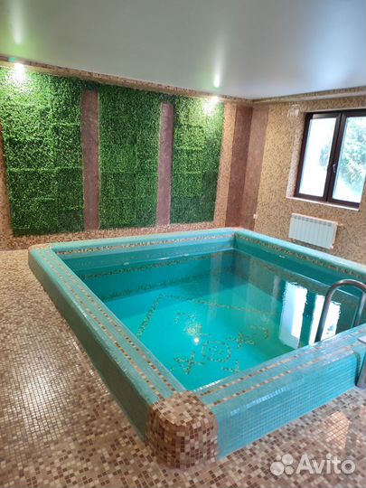 Сауна с бассейном