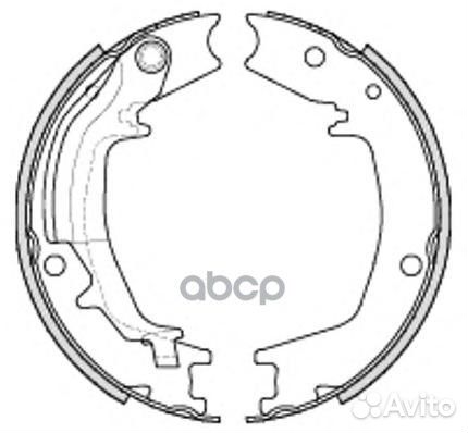 Колодки торм.бараб.190x40 4235.00 Road house