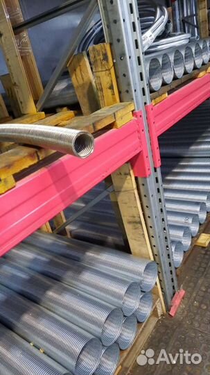 Гофра 1м выхлопных систем Авто D38 мм нерж