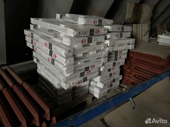 Чугунные батареи новые, радиаторы пурмо и роял