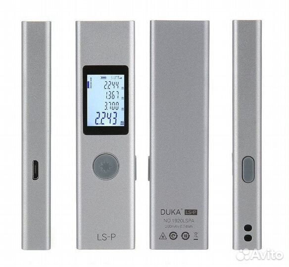 Лазерный дальномер Xiaomi Duka LS-P