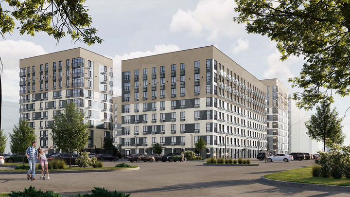 1-к. квартира, 34,9 м², 4/10 эт.