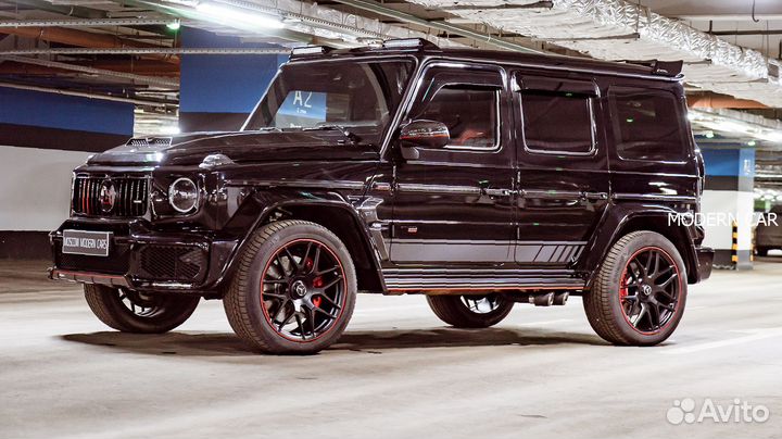 Накладка на капот brabus для Mercedes 463a