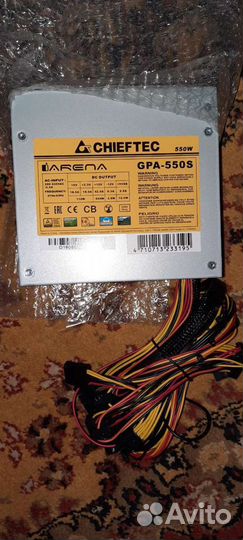Блок питания Chieftec Arena GPA-550s