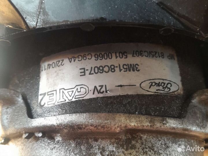 Вентилятор охлаждения ford focus 2 1.6 рестайлинг