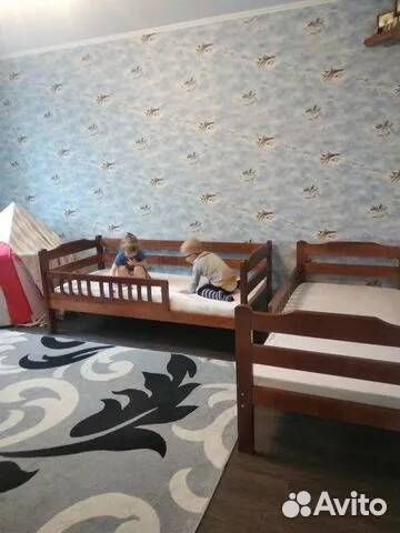 Кровать из массива сосны