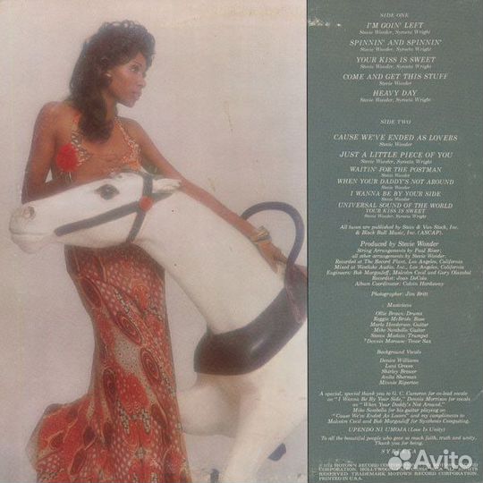 LP Винил Stevie Wonder Presents Syreeta – Syreeta