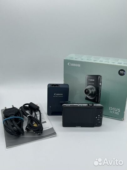Цифровой Canon Ixus 117 HS Комплект