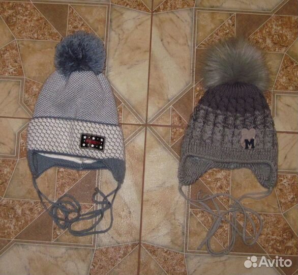 Тёплые детские шапочки