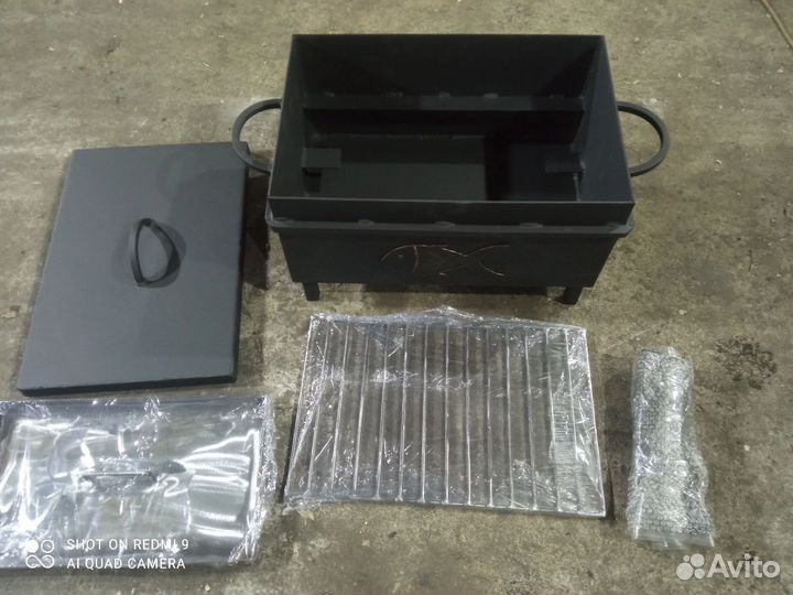 Коптилка горячего копчения