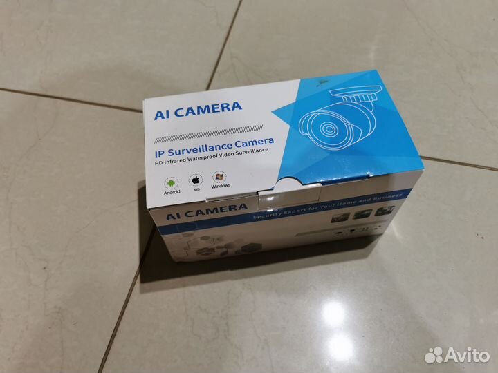 Беспроводная IP камера 1080 Wi-Fi с CD картой