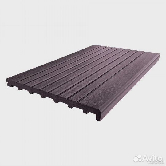 Полнотелые ступени и лестницы из дпк