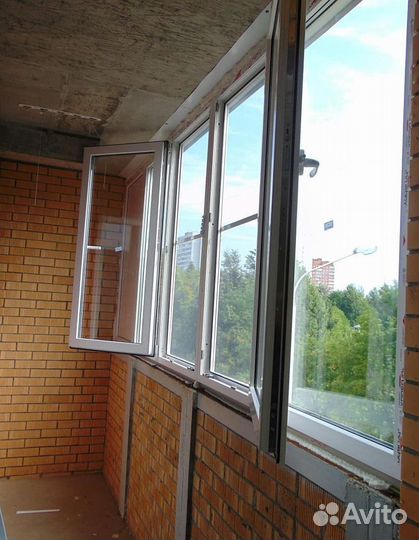 Остекленение балконов