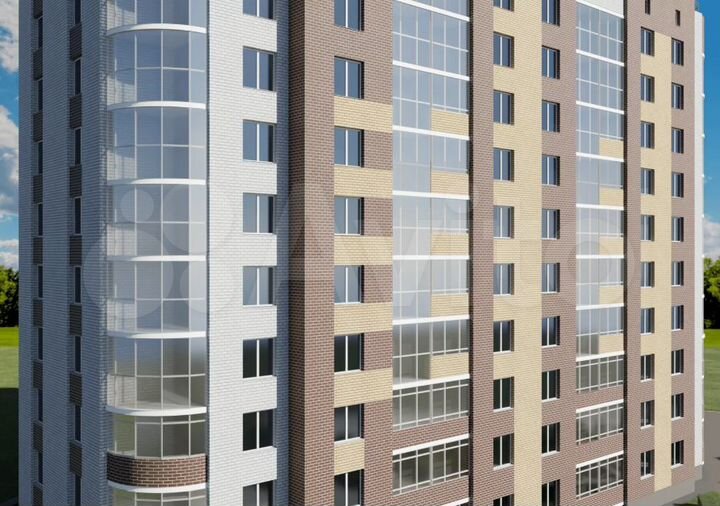 1-к. квартира, 43,6 м², 9/10 эт.