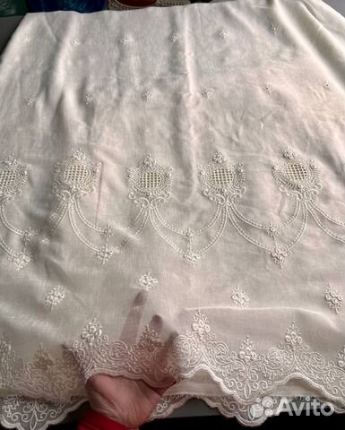 Отрезы шторных тканей небольшие