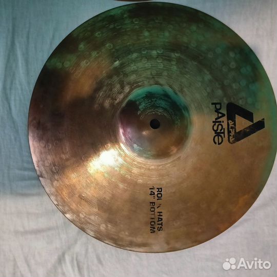 Тарелки Hi-Hat Paiste Alpha Rock Brilliant ''14