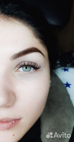 Мокрое наращивание ресниц