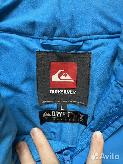 Сноубордическая куртка и штаны quiksilver размер L