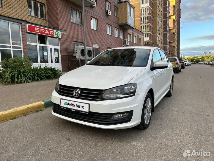 Volkswagen Polo 1.6 AT, 2017, 160 765 км