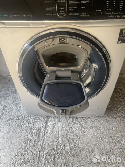 Стиральная машина узкая Samsung WW65K52E69S