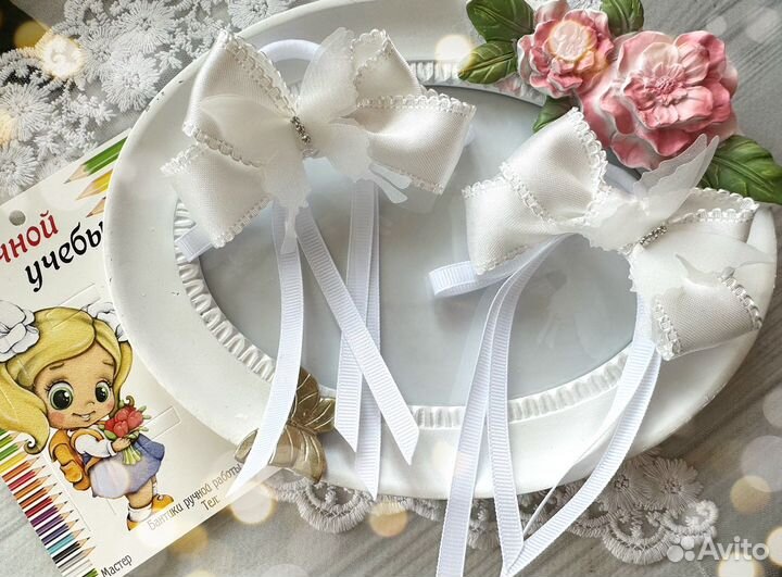 Бантики в школу/ школьные банты/на 1 сентября