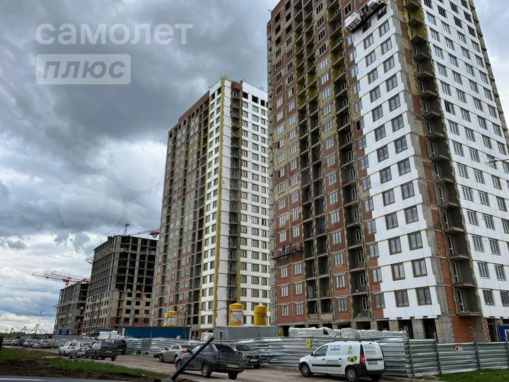 3-к. квартира, 56,6 м², 21/22 эт.
