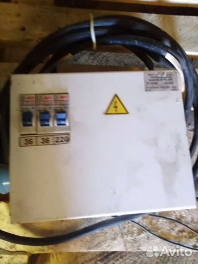 Трансформатор 220 на 36