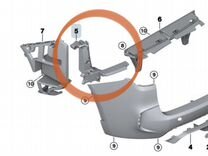 Крепление заднего бампера левое выступ BMW X5M F85