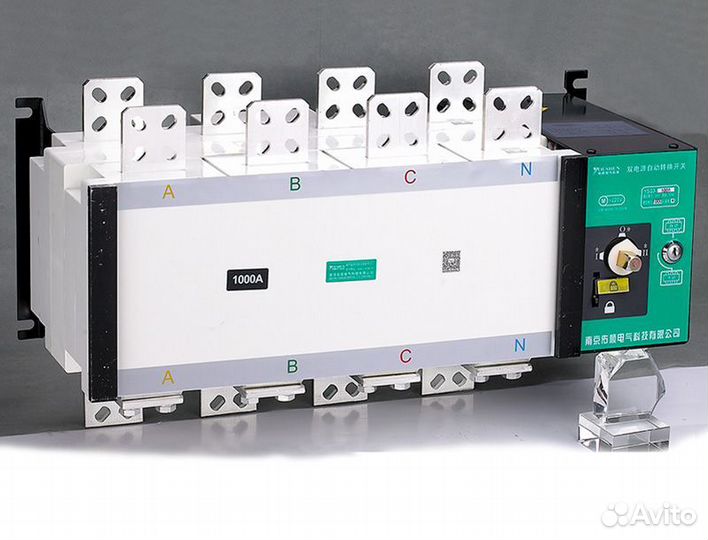 Рубильник реверсивный автоматический YSQ3-1000A/4P