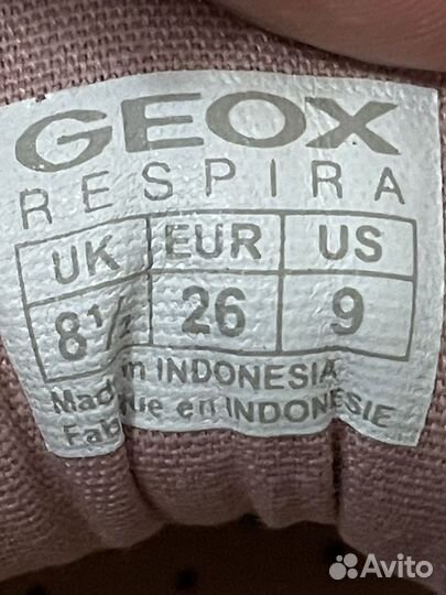 26 Новые кроссовки Geox