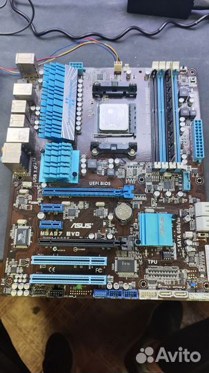 Материнская плата, комплект ам3+