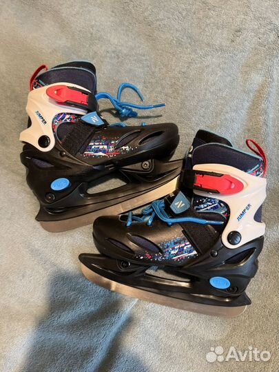 Коньки детские раздвижные 30 31 32 33