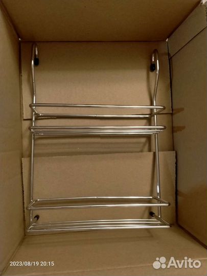 Полка для специй на рейлинг