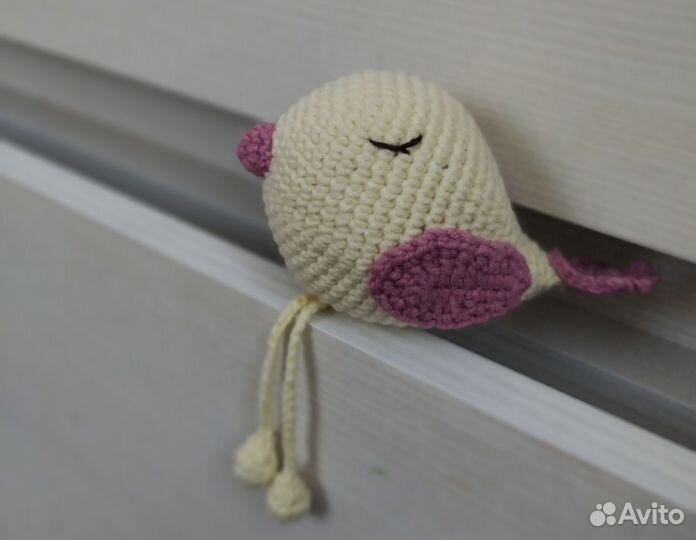 Птичка мягкая игрушка