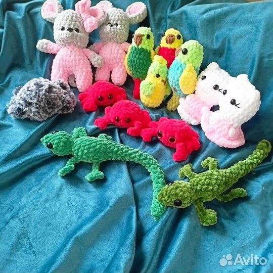 Плюшевые игрушки ручной работы