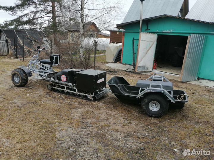 Летний модуль к мототолкачу ураган