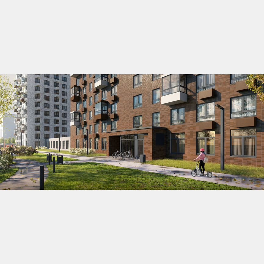 1-к. квартира, 33,3 м², 7/15 эт.