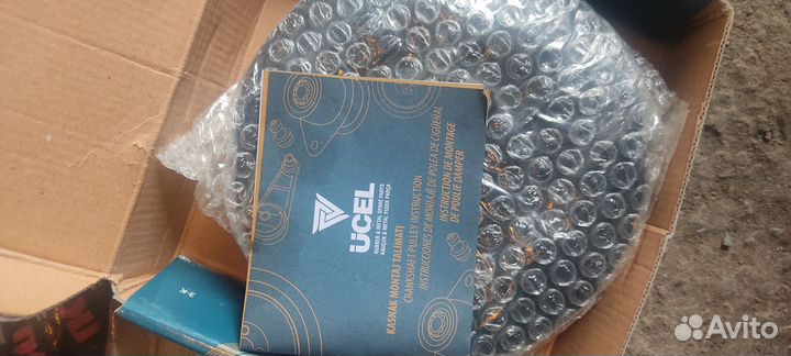 Шкив коленвала (новый) Renault K9K