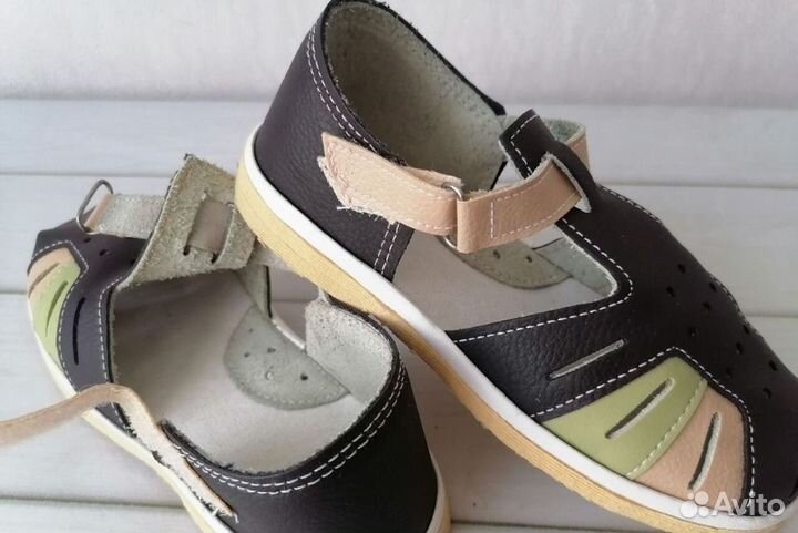 Сандалии для садика мальчику р-р 28,5